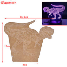 Load image into Gallery viewer, 1PCS Fashion New 3D Illusion Lamp RGB LED Night Light Acrylic Panel
