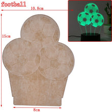 Load image into Gallery viewer, 1PCS Fashion New 3D Illusion Lamp RGB LED Night Light Acrylic Panel
