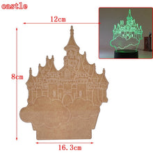 Load image into Gallery viewer, 1PCS Fashion New 3D Illusion Lamp RGB LED Night Light Acrylic Panel
